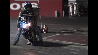 Butchs GSXR 1000 at Rockingham Dragway [upl. by Cyndie299]