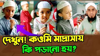 দেখুন কওমি মাদ্রাসায় কিভাবে পড়ানো হয়  Qawmi Madrasha Education Bangladesh [upl. by Arakaj]