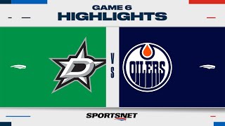 NHL Game 6 Highlights  Stars vs Oilers  June 2 2024 [upl. by Noam547]