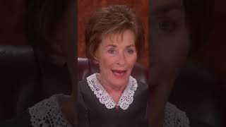 Judge Judy isnt crazy about the defendant shorts [upl. by Ahsilla787]