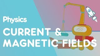 Current amp Magnetic Fields  Magnetism  Physics  FuseSchool [upl. by Brottman176]