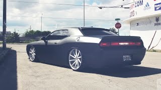 Dodge Challenger SRT  Vossen 22 CVT Directional Wheels  Rims [upl. by Leahcimdivad]