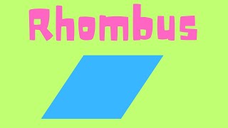 What does a rhombus look like [upl. by Nyer996]