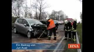 Unfall bei Neukirchen Ein Toter auf B 454 [upl. by Spector]