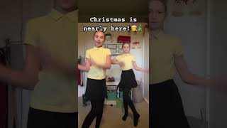 With adventuresofalina3452 christmas music song merrychristmas lyrics hiphopdance [upl. by Llenel298]