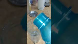 Hydrogen water bottle cleaningeasy vinegar bottle video shorts [upl. by Yzus]