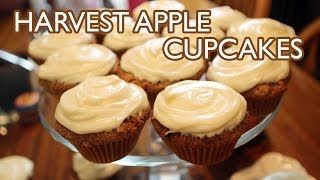 Harvest Apple Cupcakes with Cream Cheese Frosting [upl. by Irroc]