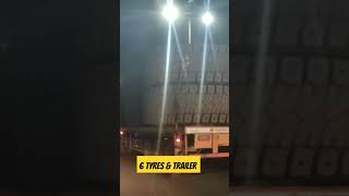 Giant tyres  Giant tyres on trailer  trending shorts 🤗 [upl. by Munniks]