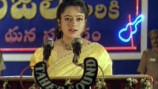 Raja Telugu Movie  Climax Scene  Venkatesh Soundarya Abbas [upl. by Gavra]