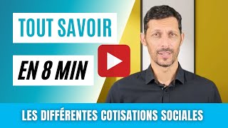 Gestion de la paie  tout sur les différentes cotisations sociales en 8 minutes [upl. by Elatan]