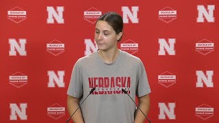 Nebraskas Merritt Beason full press conference from Nov 21st 2023 [upl. by Aniakudo341]