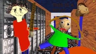 PLAYTIME AND BALDI ARE SWAPPED  Baldis Basics MOD Playtimes Swapped Basics [upl. by Osrock596]