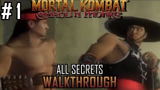 Mortal Kombat Shaolin Monks  Part 1 Goros Lair Wu Shi AcademyLiu Kang amp Kung Lao coop [upl. by Beach]