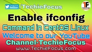 ifconfig Command not found in CentOS [upl. by Liz738]