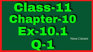 Ex101 Q1 Class 11  Straight Lines  NCERT Math [upl. by Cormier]