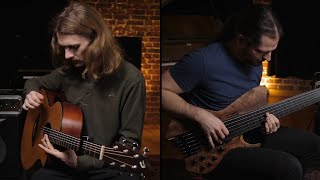 quotPerennial Flowquot  Acoustic Guitar  Fretless Bass  Matt Appleby feat Arran McSporran [upl. by Sculley]