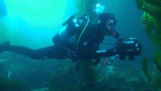 Scuba Diver Girls diving with OTS [upl. by Croom]