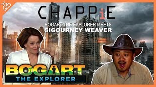 BOGART THE EXPLORER MEETS SIGOURNEY WEAVER quotChappiequot [upl. by Olfe837]