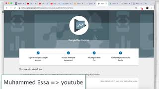 Google developer account عمل حساب كوكل مطورين [upl. by Enitsuga]