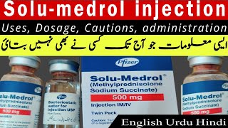 solumedrol injection uses  methyl prednisolone injection [upl. by Ailad]