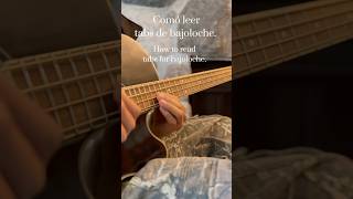 Tutorial de comó leer tabs para el bajoloche tutorial introjuniorh tabs bajoloche guitarra [upl. by Atela]