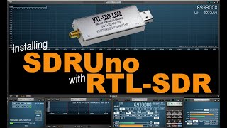 Installing SDRUno for use with a RTLSDR [upl. by Irrep]