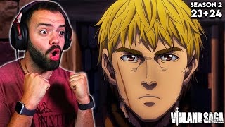 THORFINN IS HOME │Vinland Saga S2 Eps 23  24 Reaction [upl. by Lot]