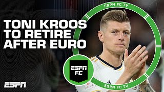 Toni Kroos to RETIRE after EURO 2024 👀 ESPN FC reflects on his career [upl. by Trinee864]