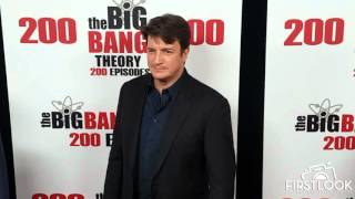 Nathan Fillion at the Big Bang Theorys 200th Episode Celebration [upl. by Aciemaj412]