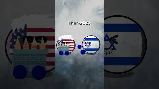 Americas Changing Relationships 2025 countryballs usa israel ukraine china [upl. by Derwon]