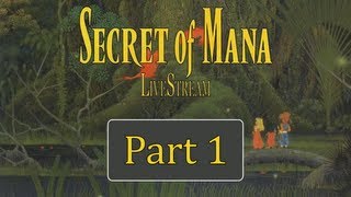 Secret of Mana 20th Anniversary Stream  Part 1 [upl. by Pamela]