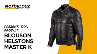 Blouson Helstons Master K avis en vidéo par Motoblouz [upl. by Lundeen]