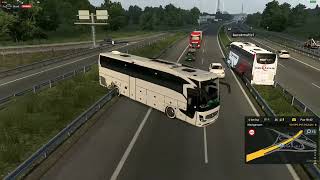 ETS 2 Otobus moduyla eğlenmece [upl. by Nomyt171]