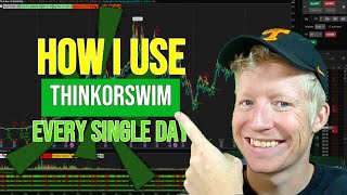 How to Use ThinkorSwim for Beginners My Daily Routine [upl. by Enelrae270]