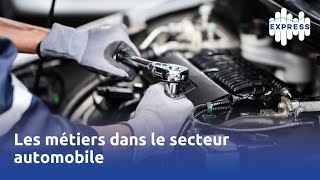 Les métiers dans le secteur automobile [upl. by Storz]