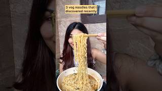 3 MustTry Veg Noodles You Haven’t Had Yet 🌶️🍜 [upl. by Gilbye]