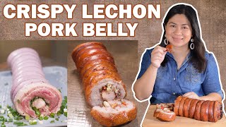 HOW TO MAKE THE BEST CRISPY LECHON PORK BELLY  Jenny’s Kitchen [upl. by Bay]