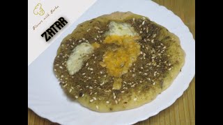 Zatar  with This Simple Method you can prepare Zatar Arabic Food Simple [upl. by Mukund]