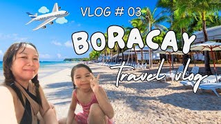 VLOG 03 BORACAY VACATION [upl. by Aititel]