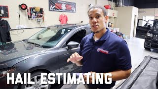 How to Estimate a Hail Damage Car  Paintless Dent Repair  Dentless Touch [upl. by Everara]