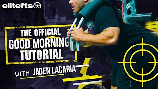 Boost Your Deadlift and Squat with Good Mornings  Jaden Lacaria [upl. by Adnoral]