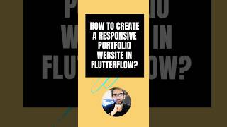 How to Build a Stunning Responsive Portfolio Website with FlutterFlow – Full Tutorial 🚀🔥 [upl. by Waynant122]