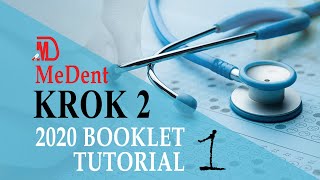 Krok 2 2020 Booklet  Medicine  Tutorial 1 [upl. by Weingarten815]