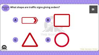 Most Important Question in the UK theory Test roadsigns drivingtest drivingexam ukdrivingtest [upl. by Aicilec589]