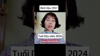 Đinh Dậu 1957 trong năm 2024 dieuminh shortsvideo tuvi2024 [upl. by Lontson]