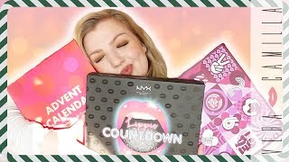 ADVENTSKALENDER PARTY UITPAKKEN NYX ICI PARIS THE BODY SHOP  Vera Camilla [upl. by Alilahk]