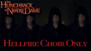 Hellfire Choir Only  No Lead vocals  Sing with me  Singing With Myself [upl. by Enelra]