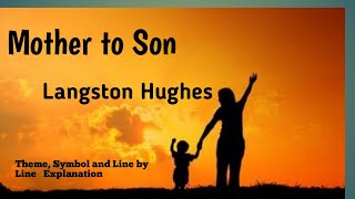 Mother to Son poem by Langston Hughes [upl. by Eiramyma921]