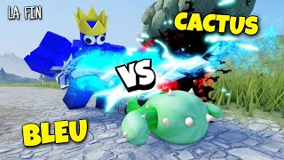 CACTUS ET LA BATAILLE FINAL CONTRE LES BLEUS   BROOKHAVEN  ROBLOX [upl. by Maryanna]