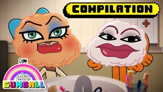 Gumballs Funniest Random Moments  One Hour Compilation  Gumball Cartoon Network [upl. by Cicely]